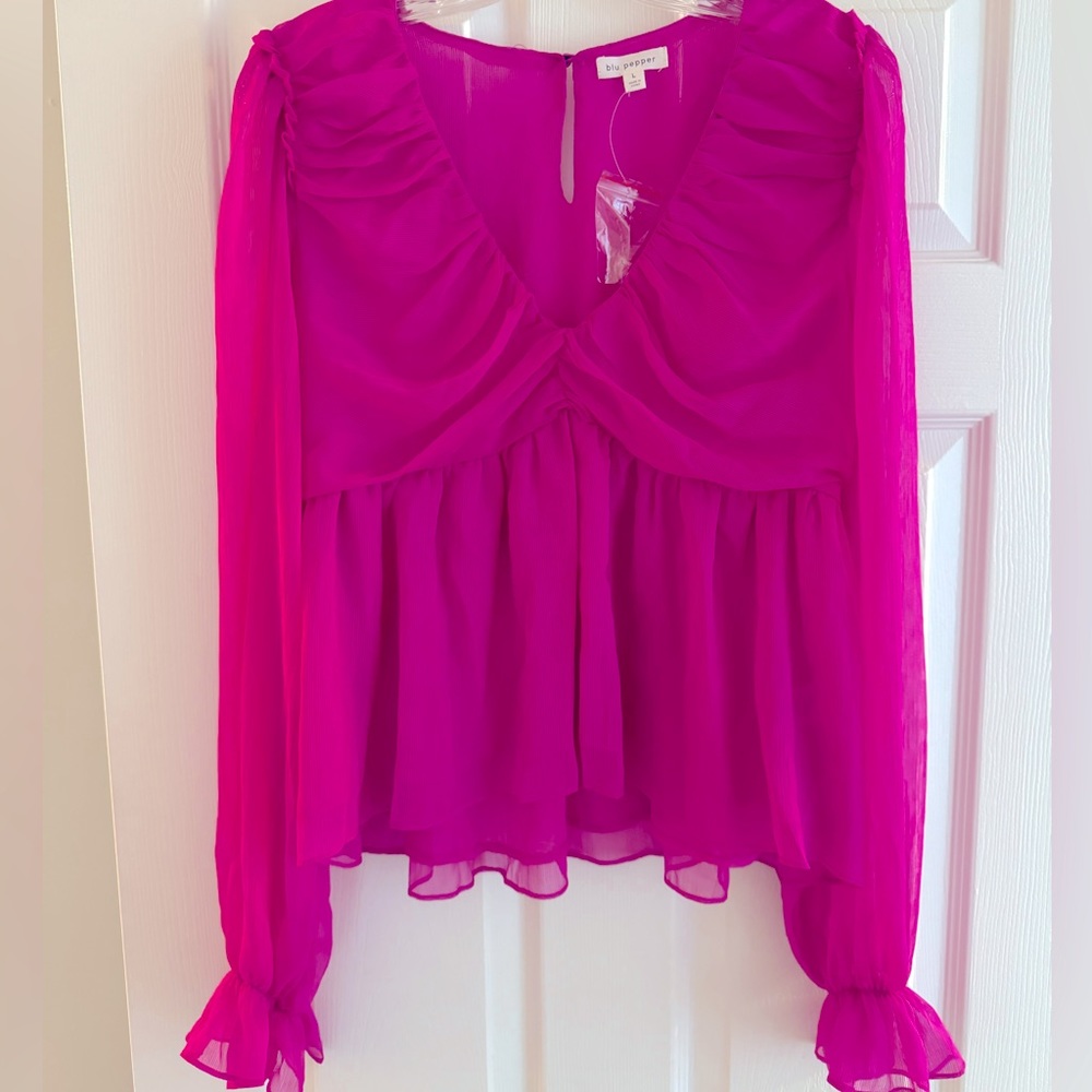 Blu Pepper Top - Size Large - New with tags!